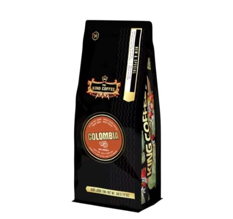 KING COFFEE Colombia whole bean coffee - Bag 340g VE