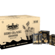 KING COFFEE Iced Black instant coffee - Box 160g (10 sachets x 16g) - box + sanchets + carton