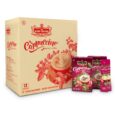 King coffee Cappuccino Cinnamon - Box 12 sticks x 20gr - box + sticks + carton