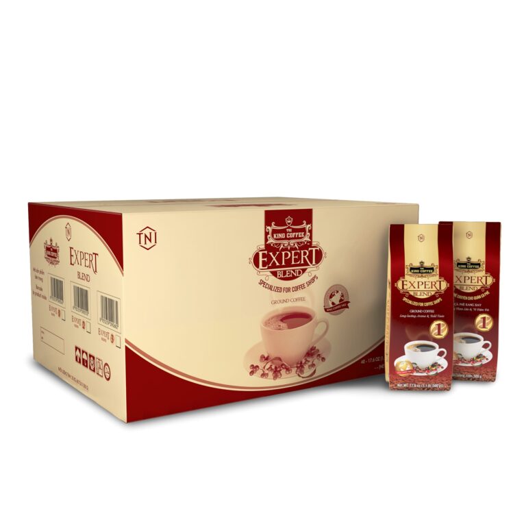 King coffee Expert Blend 1- Túi 500gr + carton