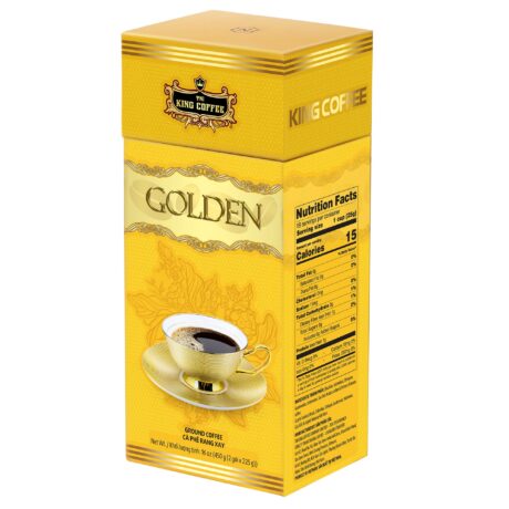 King coffee Golden - Box 450gr