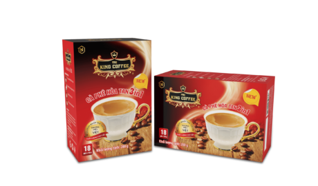 King coffee hòa tan 3in1 - Hộp 18 sticks - box 18